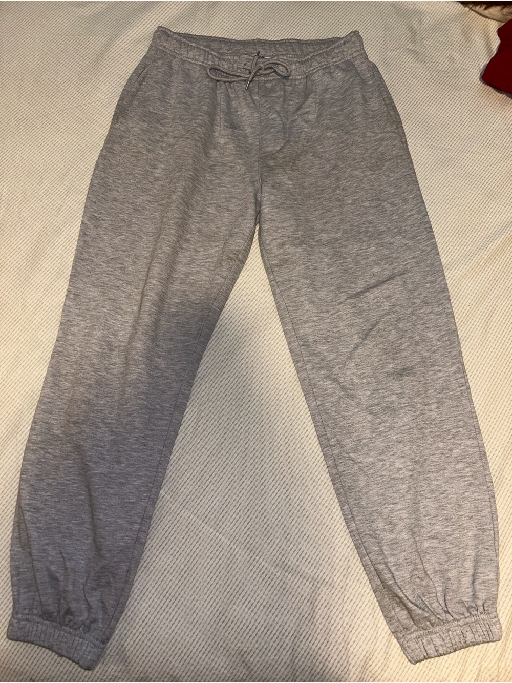 refuge Light Gray Men's Sweatpants with Drawstring